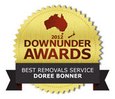 Dorree Bonner Best Removal Service Award